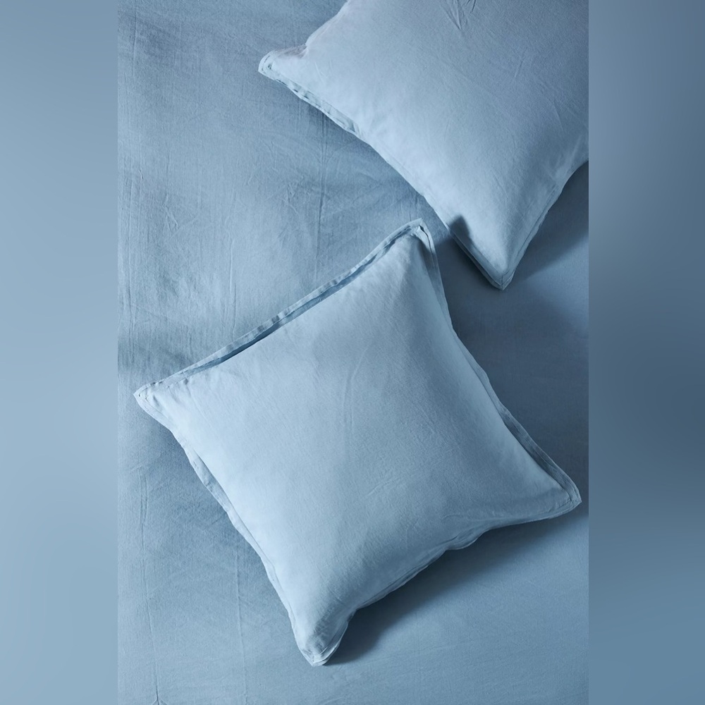 Washed Linen Collection by Anthropologie Euro Sham